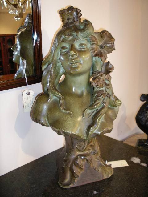 Late 19th Century Terracotta Bust